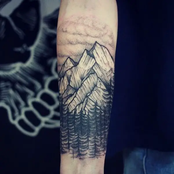 Deep-rooted Forest Tattoo Designs With Sophisticated Meaning