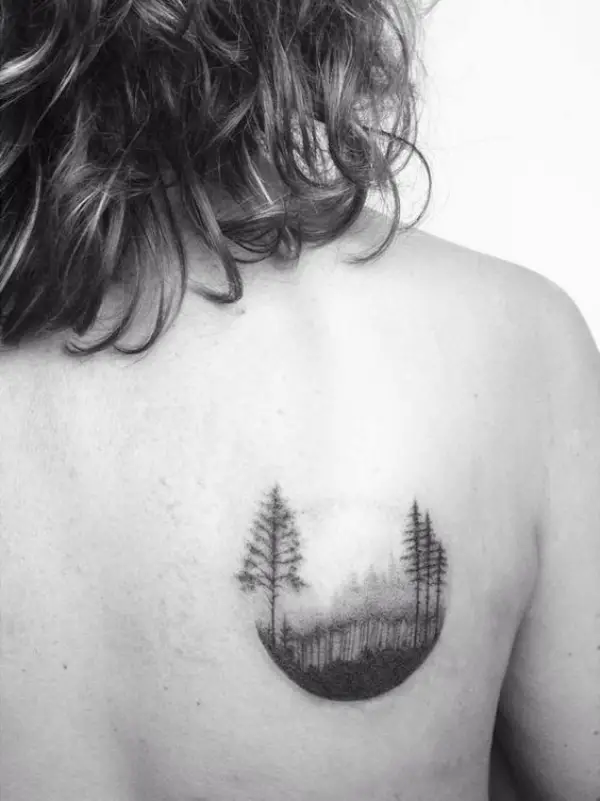 Deep-rooted Forest Tattoo Designs With Sophisticated Meaning