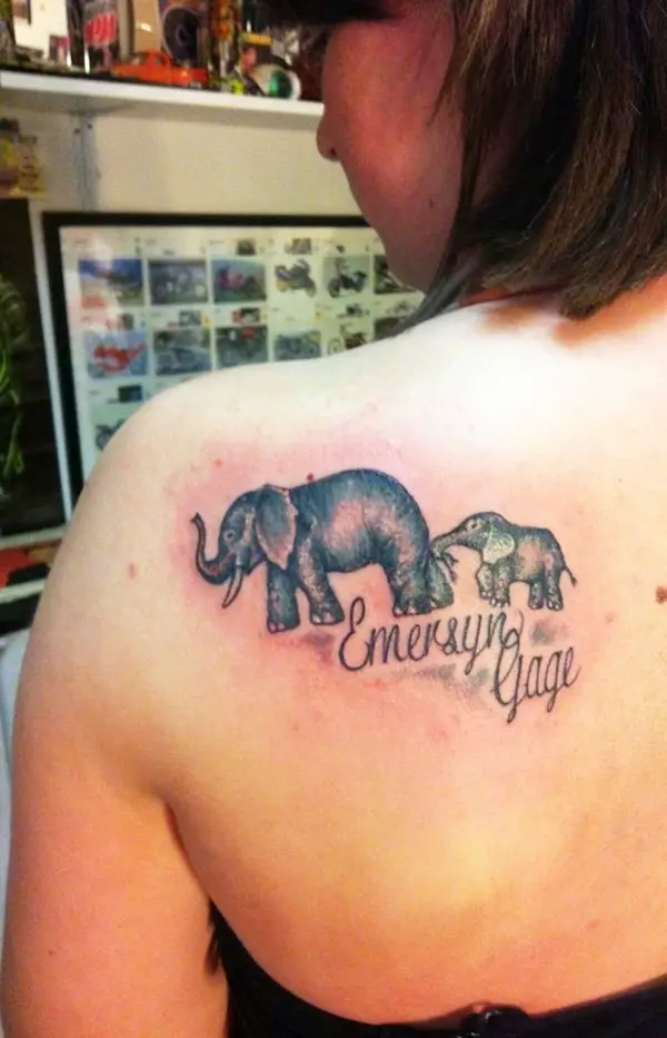 20 best motherhood elephant family tattoo ideas for women  Tukocoke