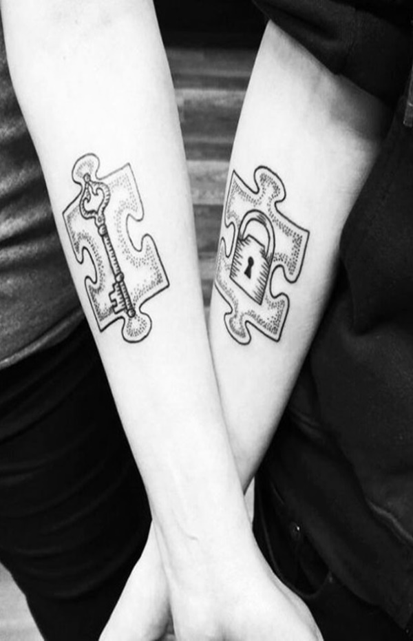 Expressive Mother and Daughter Tattoos