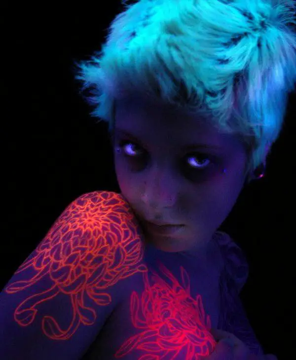 Futuristic Glow In Dark Tattoo Ideas