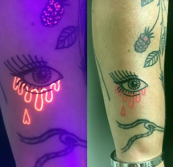 Futuristic Glow In Dark Tattoo Ideas