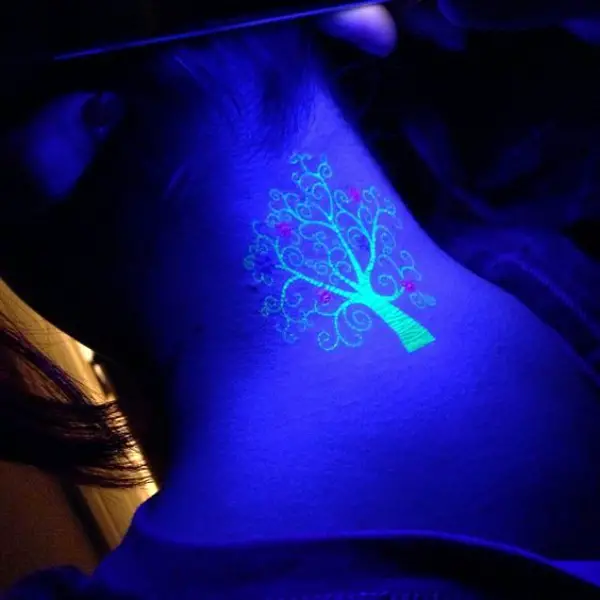 Futuristic Glow In Dark Tattoo Ideas