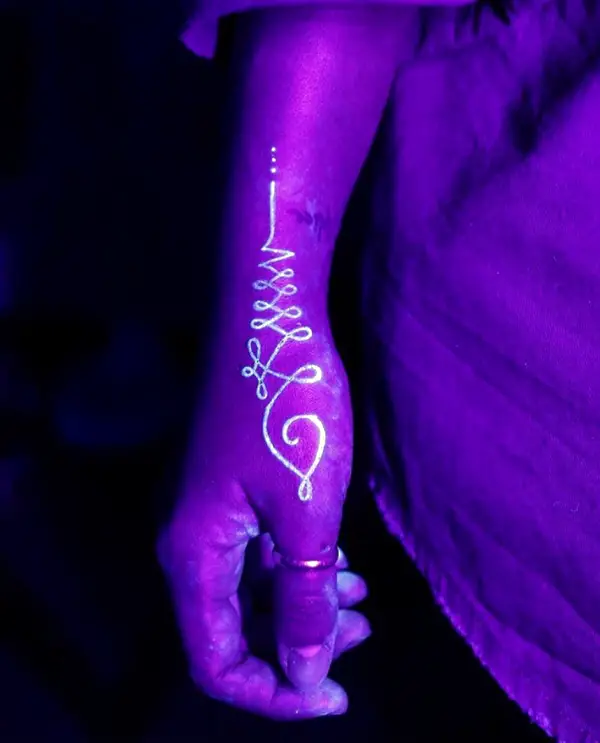 Futuristic Glow In Dark Tattoo Ideas