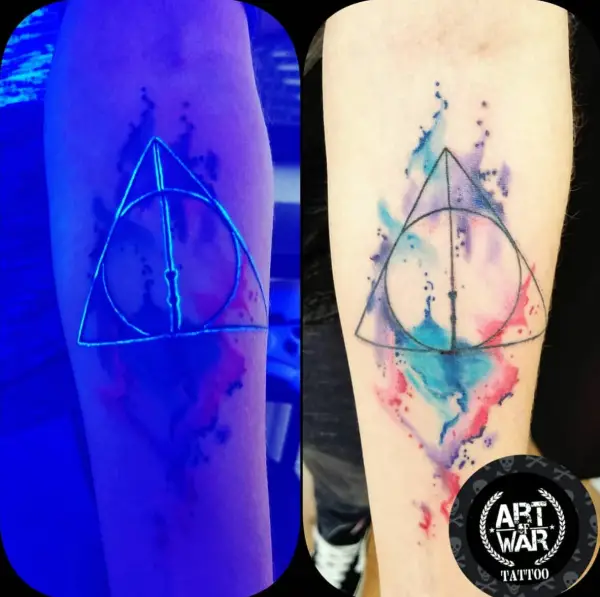 Futuristic Glow In Dark Tattoo Ideas