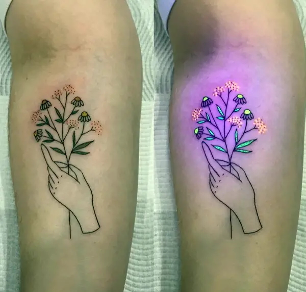 Futuristic Glow In Dark Tattoo Ideas