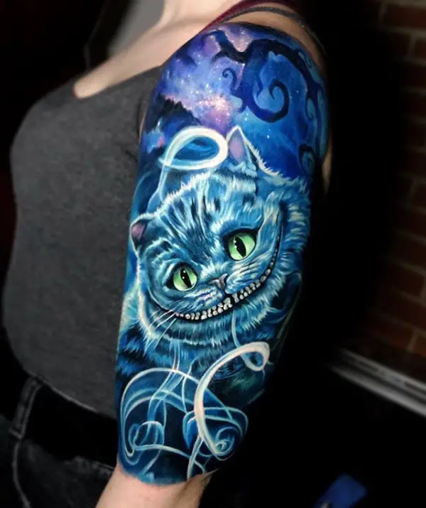 Futuristic Glow In Dark Tattoo Ideas