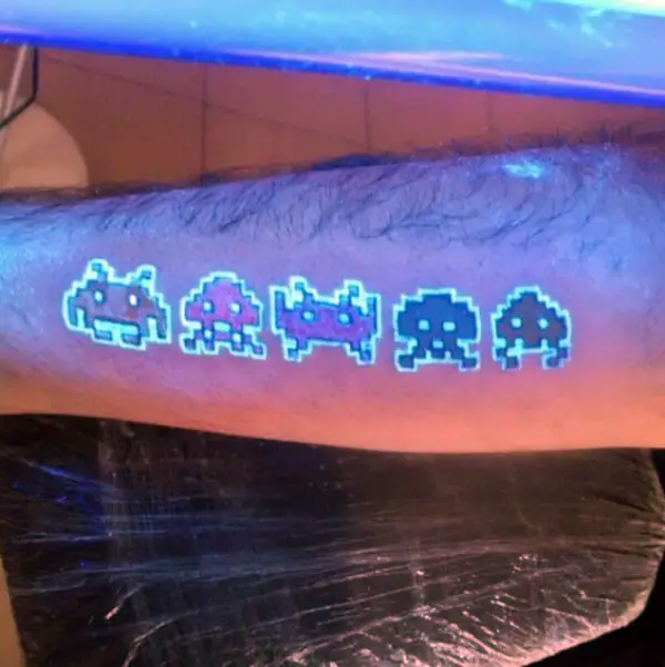 Futuristic Glow In Dark Tattoo Ideas