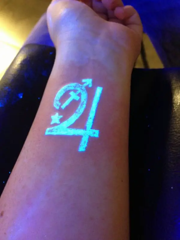 Futuristic Glow In Dark Tattoo Ideas