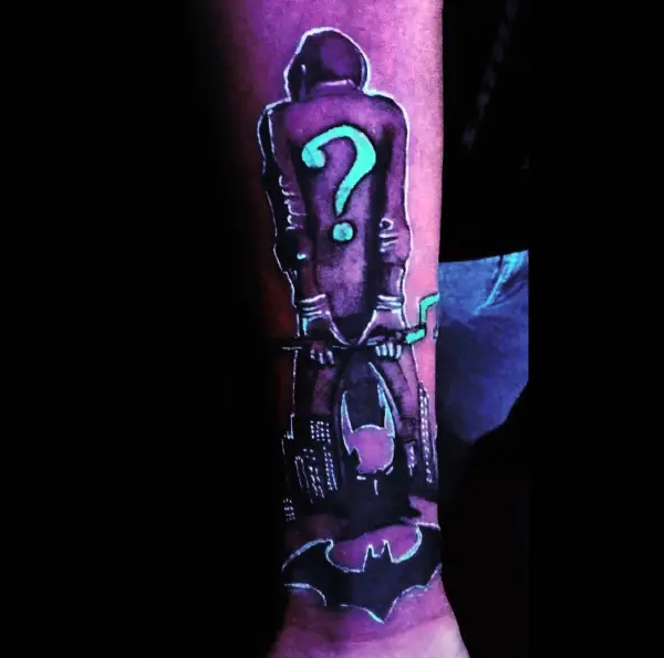 Futuristic Glow In Dark Tattoo Ideas