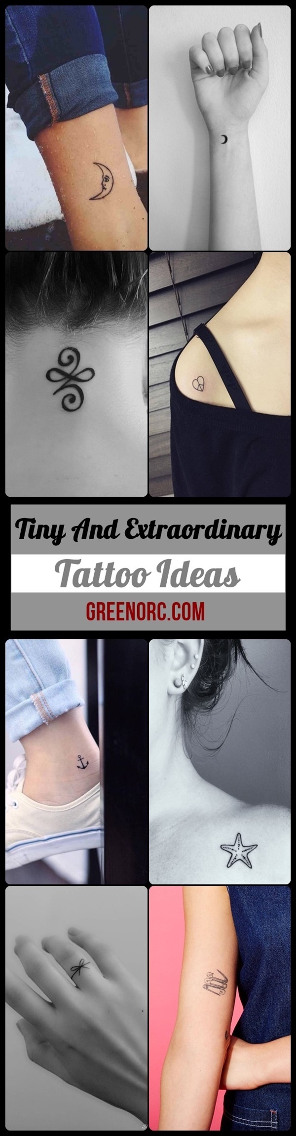 Tiny And Extraordinary Tattoo Ideas