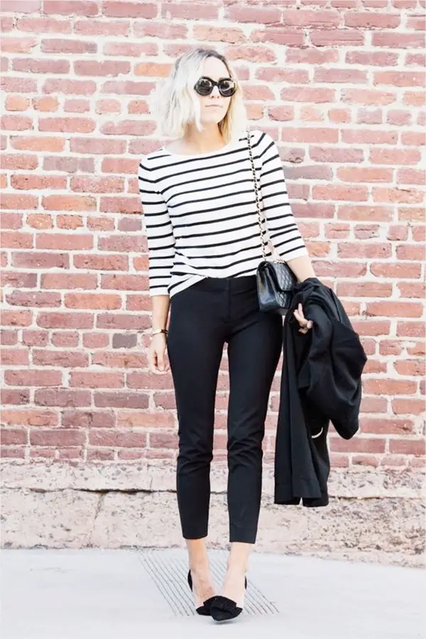 Unique Black and White Outfit Ideas For Women