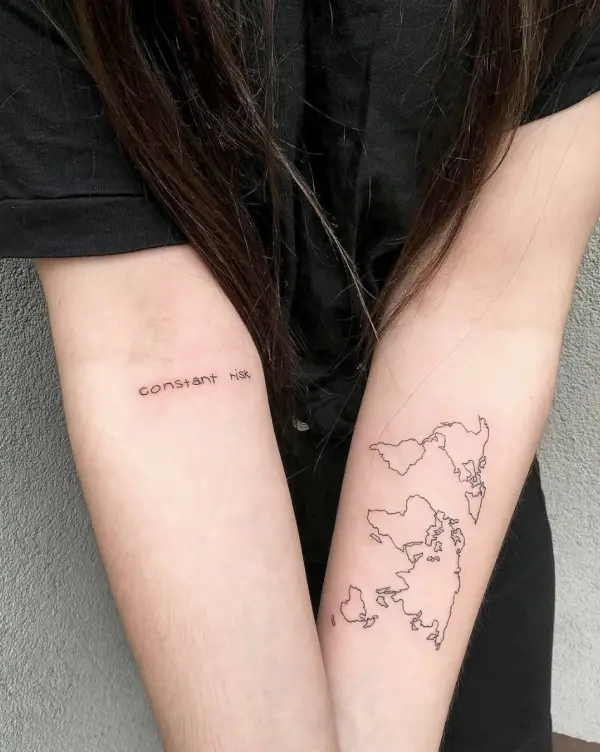 Inspiring Travel Tattoo Ideas For Wanderers