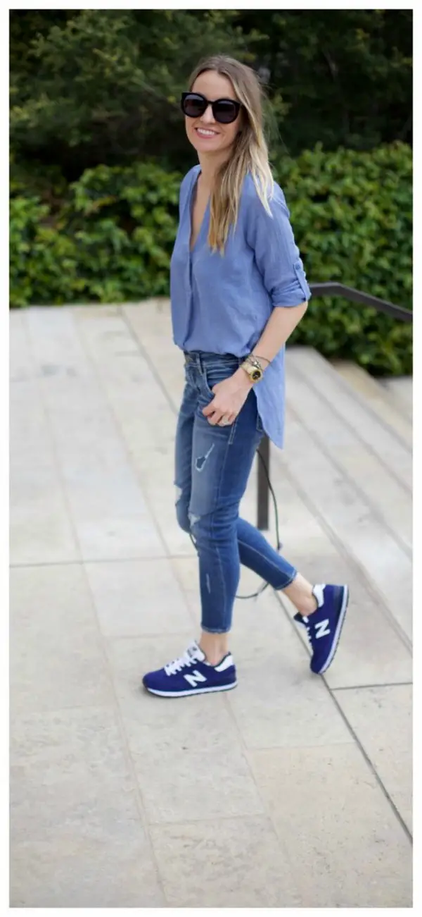 Ways to Wear Sneakers with Work Outfits