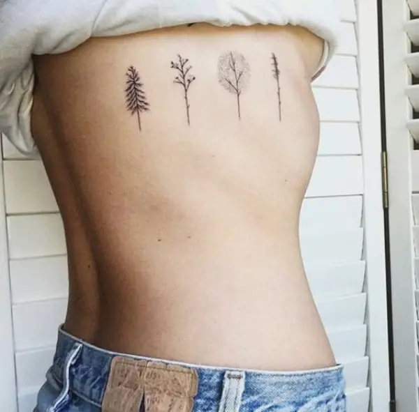 Deep-rooted Forest Tattoo Designs With Sophisticated Meaning