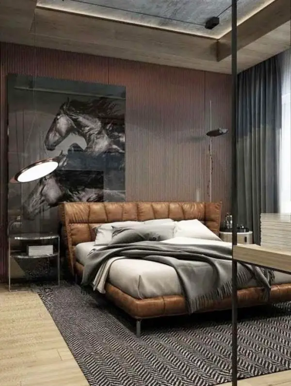 Classy Men Bedroom Wall Decor Ideas