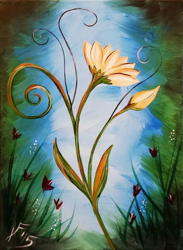 80 Easy Acrylic Canvas Painting Ideas For Beginners C60