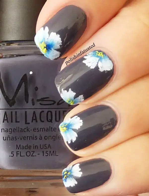 Cute Floral Nail Art Designs For This Autumn