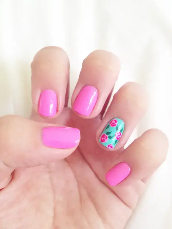 Cute Floral Nail Art Designs For This Autumn