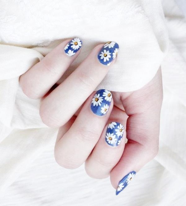 Cute Floral Nail Art Designs For This Autumn