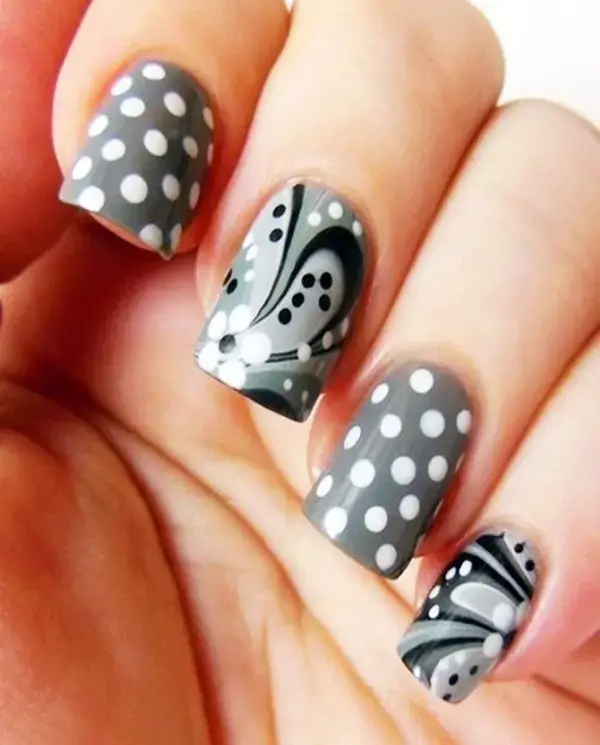 Cute Floral Nail Art Designs For This Autumn