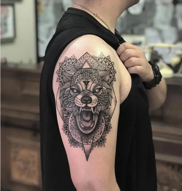 Geometric Animal Tattoo Ideas