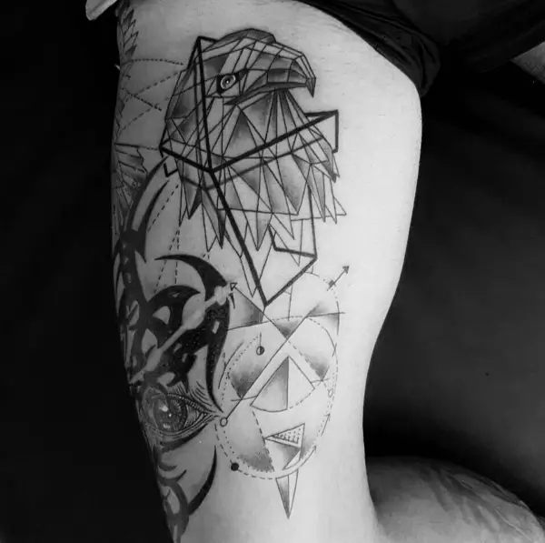 Geometric Animal Tattoo Ideas