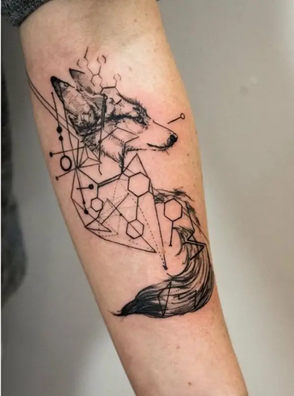 Geometric Animal Tattoo Ideas