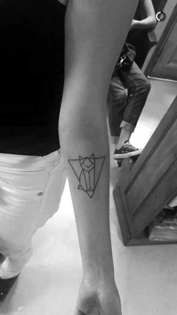 Geometric Animal Tattoo Ideas