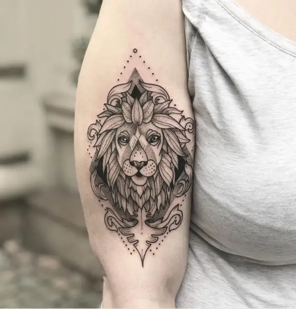 Geometric Animal Tattoo Ideas