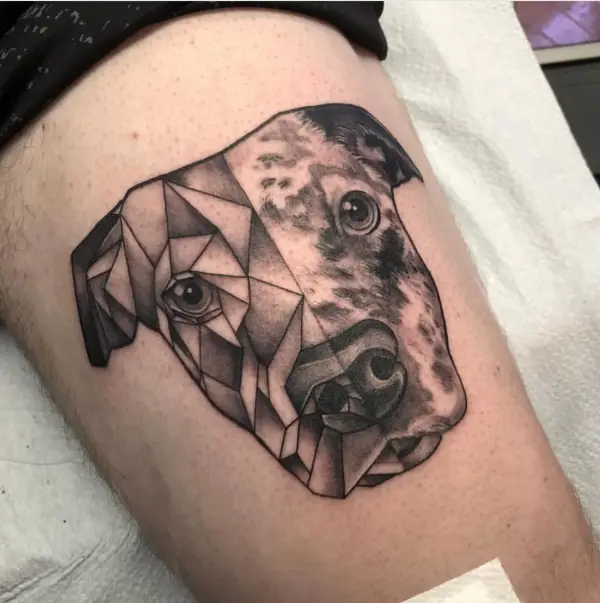 Geometric Animal Tattoo Ideas