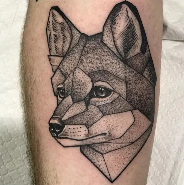 Geometric Animal Tattoo Ideas