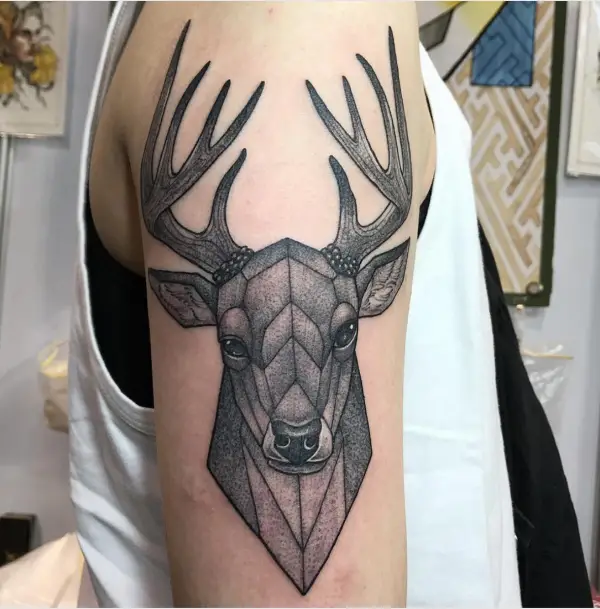 Geometric Animal Tattoo Ideas