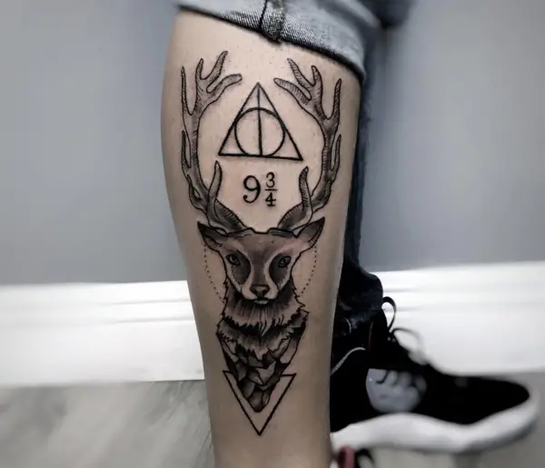 Geometric Animal Tattoo Ideas