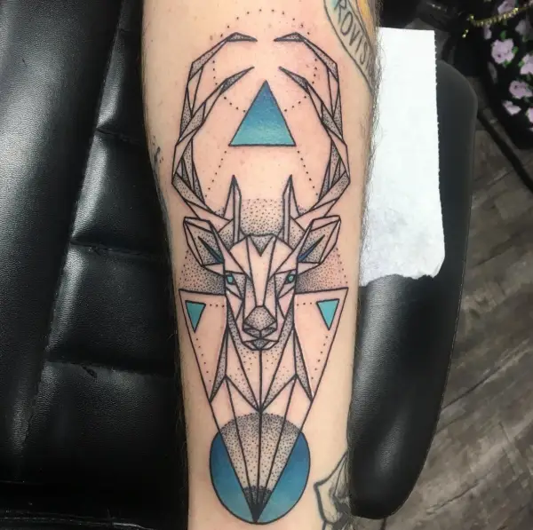 Geometric Animal Tattoo Ideas