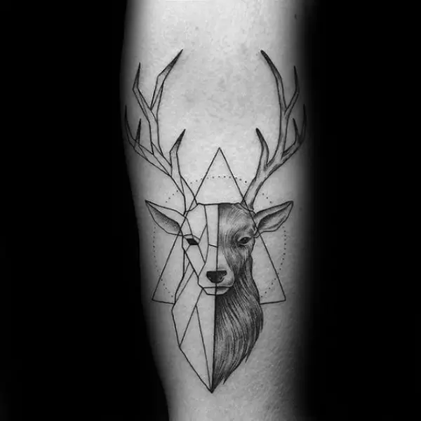 Geometric Animal Tattoo Ideas