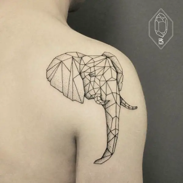 Geometric Animal Tattoo Ideas