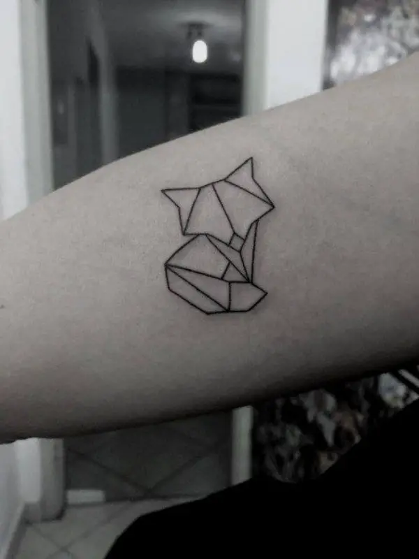 Geometric Animal Tattoo Ideas