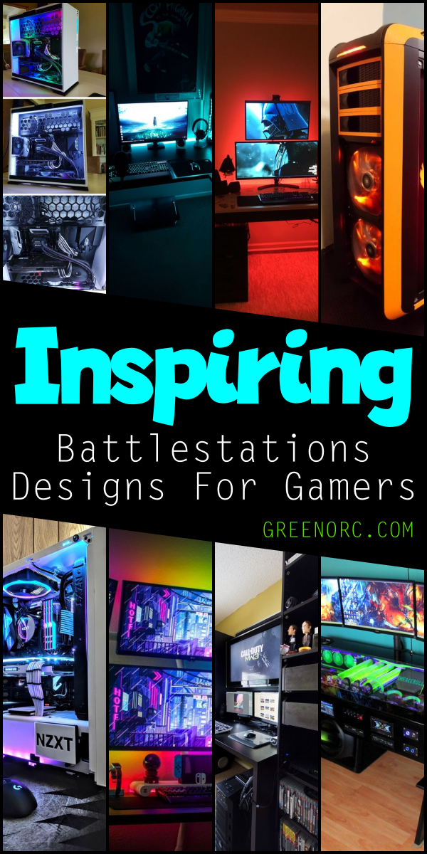 Inspiring Battle stations Designs For Gamers