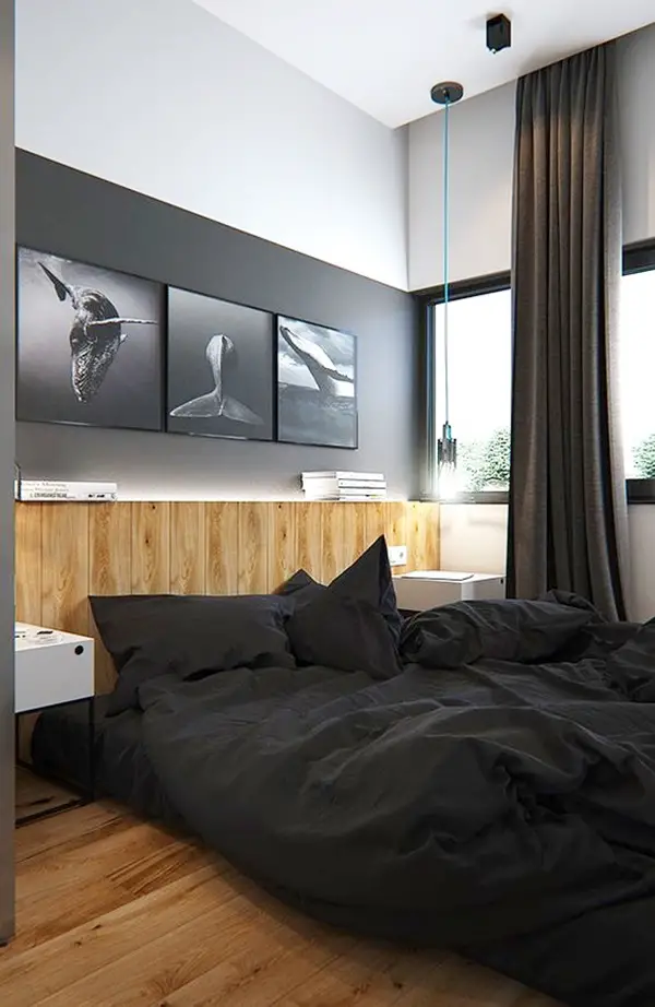 Modern and Smart Men Bedroom Ideas and Designs