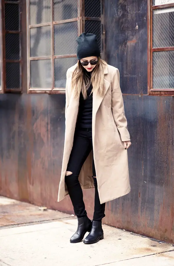 Charming Ways to wear Camel Coat this Fall / Winter