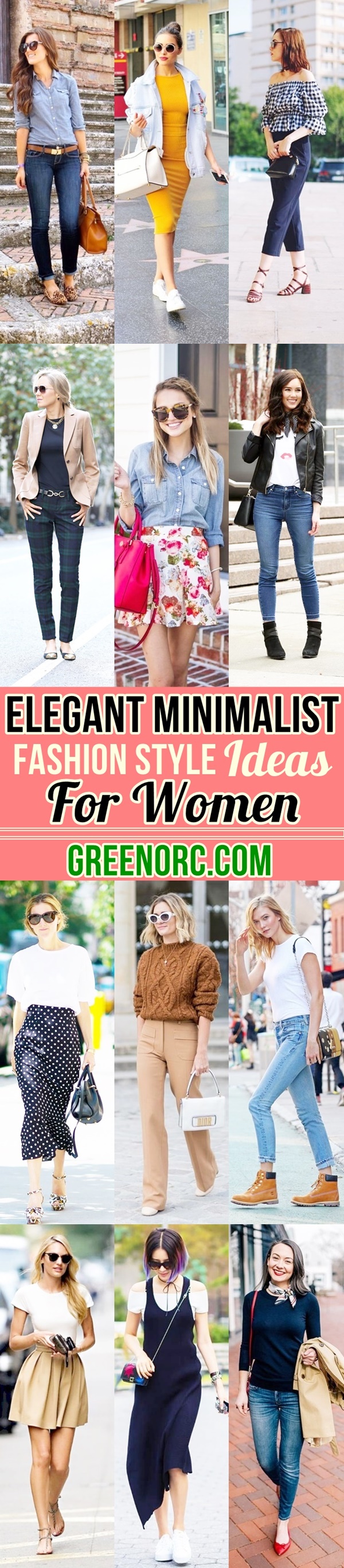 Elegant Minimalist Fashion Style Ideas For Women