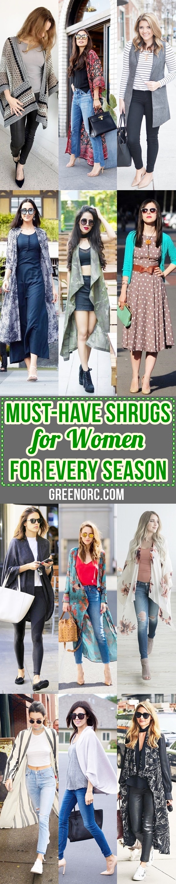 Must-Have shrugs for Women for Every Season