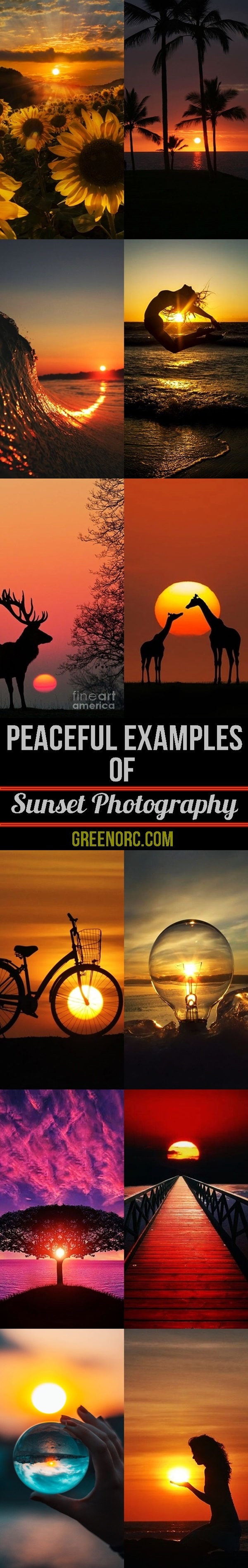 Peaceful Examples of Sunset Photography