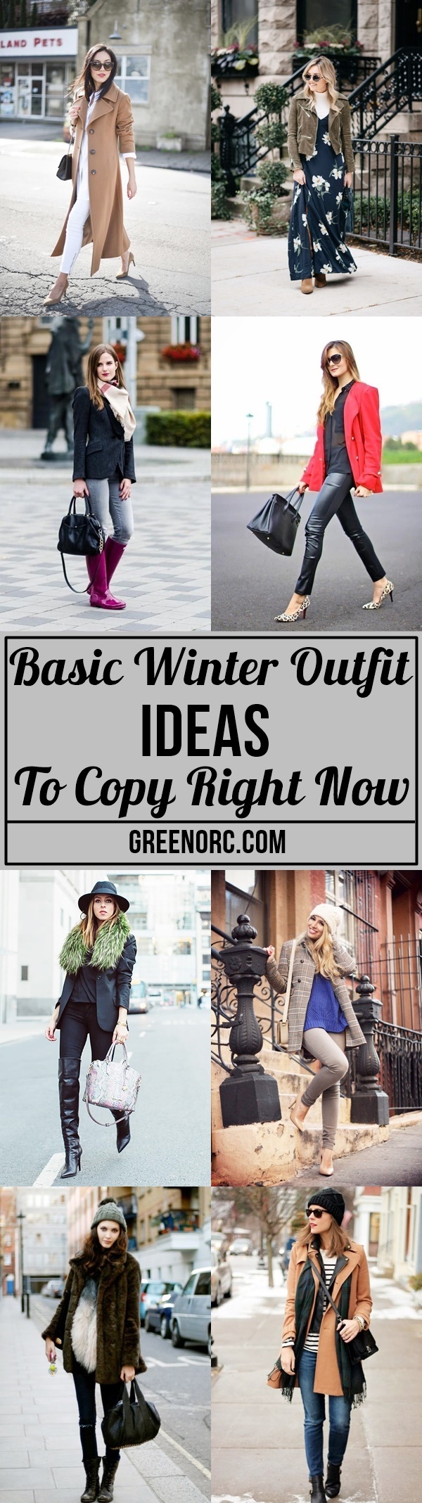 Basic Winter Outfit Ideas To Copy Right Now