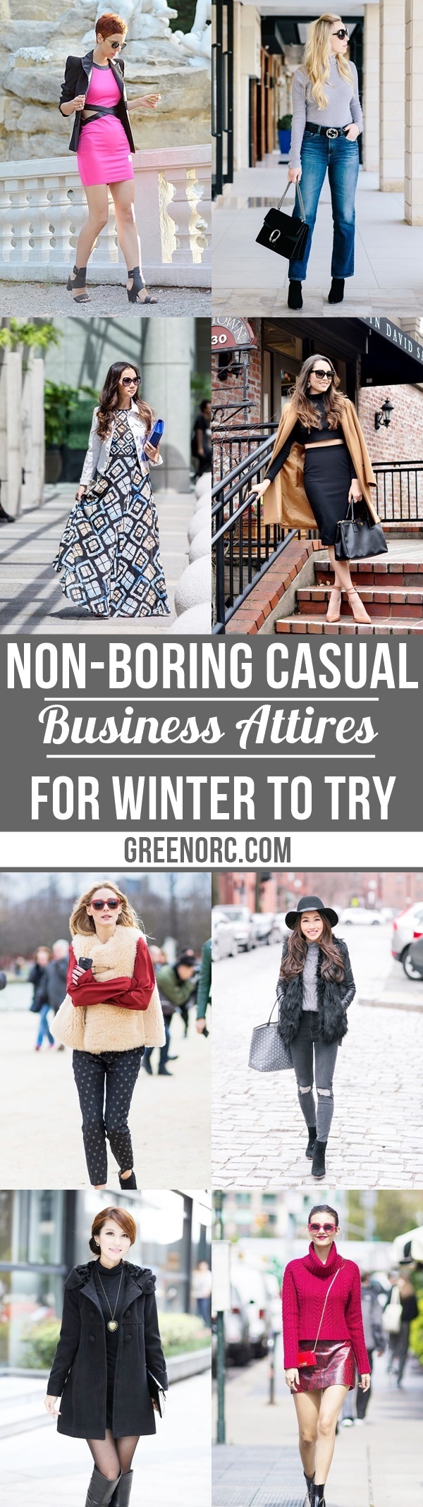 Non-Boring Casual Business Attires for Winter To Try