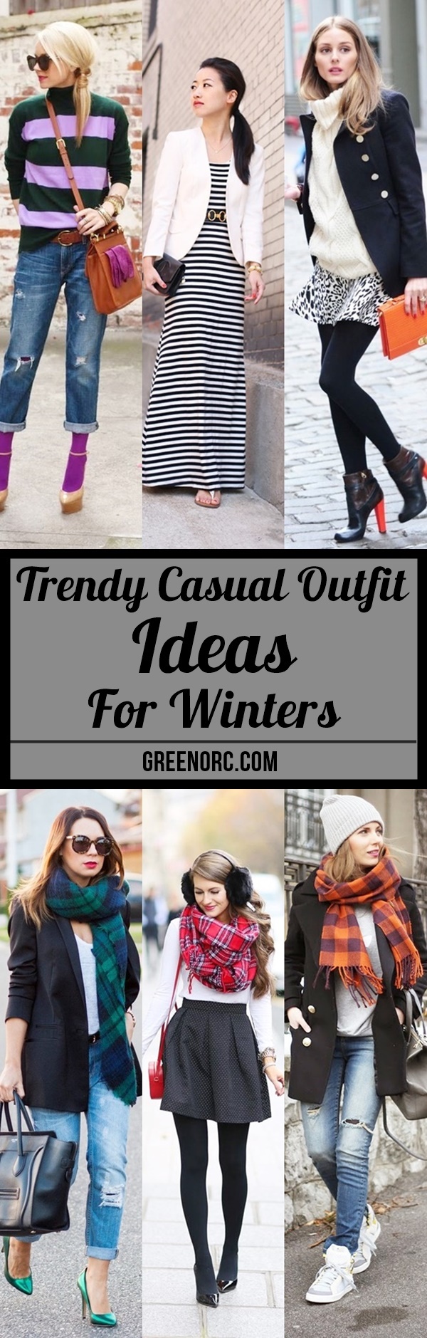 40 Trendy Casual Outfit Ideas For Winters 2018 - Greenorc