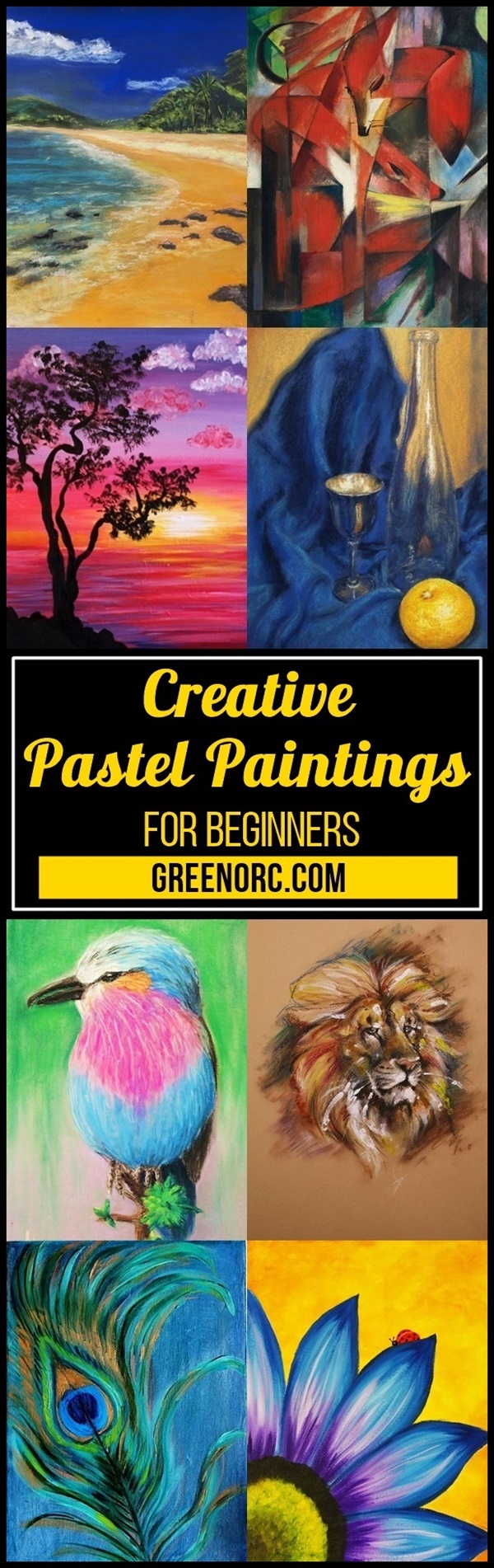 Creative Pastel Paintings for Beginners