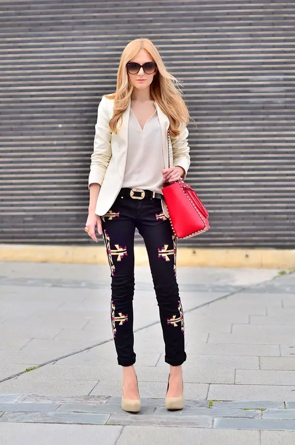 Tips To Wear Embroidered Jeans With Style