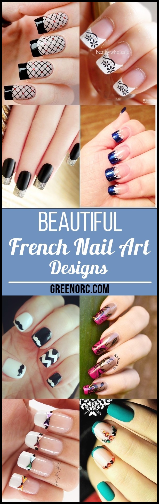 Beautiful French Nail Art Designs
